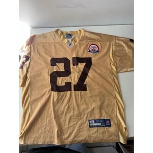 Reebok Denver Broncos Knowshon Moreno 27AFL 50th Anniversary Jersey Gold Mens 50